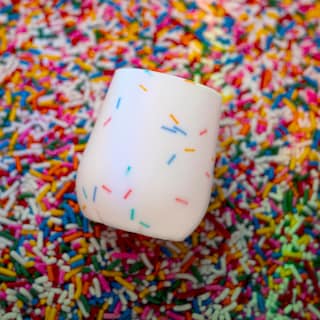 Foto 2 | Vaso de Entrenamiento Nuby Silicone Confetti 60 ml para Bebé - Venta Internacional