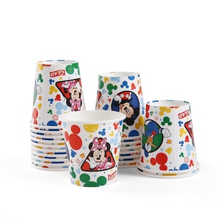 Foto 2 | Vasos De Papel Para Baño Glad For Kids Disney Mickey, 90 Ml, 20 Unidades - Venta Internacional.