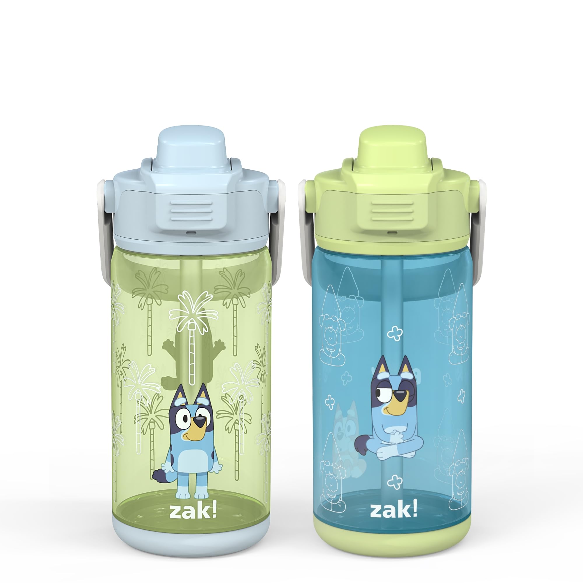 Foto 2 pulgar | Juego de Botellas Zak Designs Beacon Bluey 473 Ml 2 Piezas- Venta Internacional