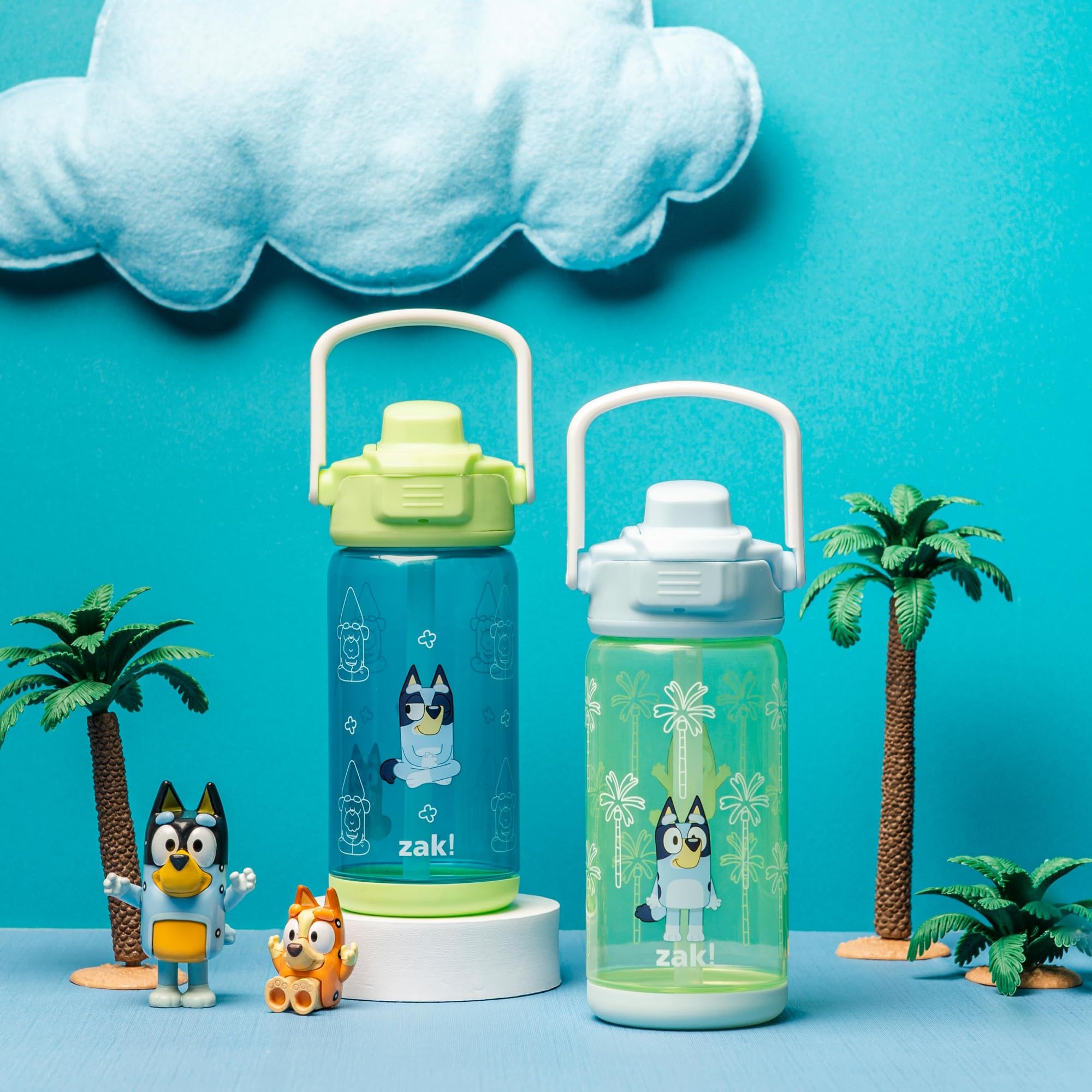 Foto 5 pulgar | Juego de Botellas Zak Designs Beacon Bluey 473 Ml 2 Piezas- Venta Internacional