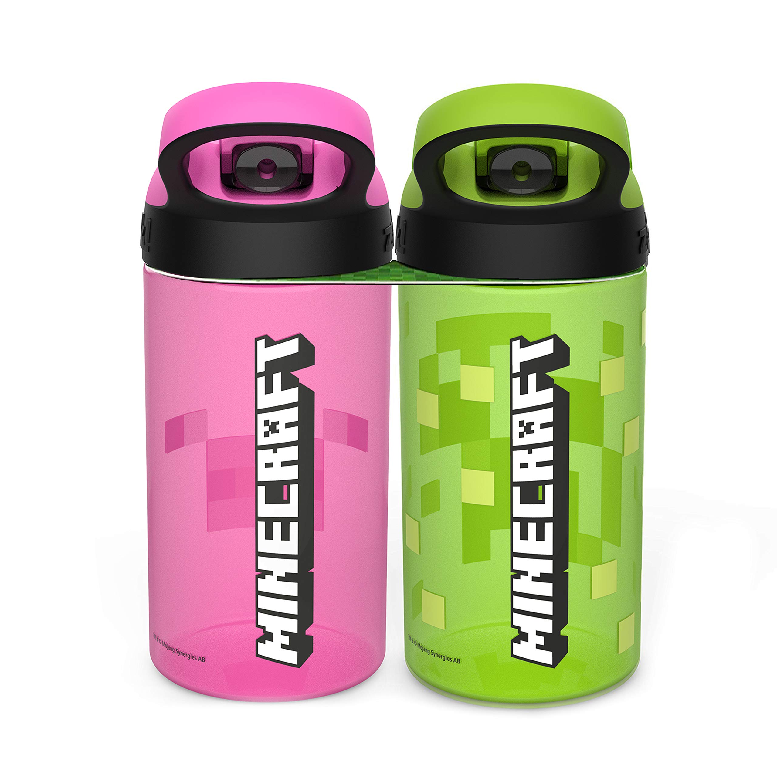 Foto 6 pulgar | Botella De Agua Zak Designs Minecraft Kids, 480 Ml, Juego De 2 Piezas - Venta Internacional.