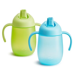 Foto 1 | Trainer Sippy Cup Munchkin Simple Clean Para Más De 6 Meses, 200 Ml, Azul Y Verde - Venta Internacional.