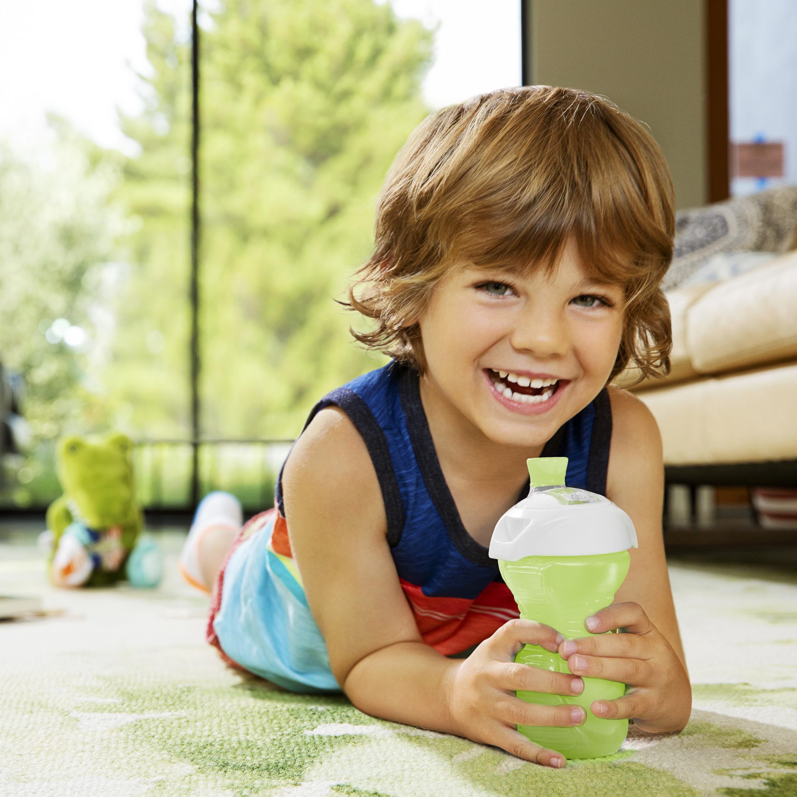 Foto 5 pulgar | Vaso Para Sorber Munchkin Click Lock, A Prueba De Mordidas, 270 Ml, Paquete De 2, 9 M - Venta Internacional.