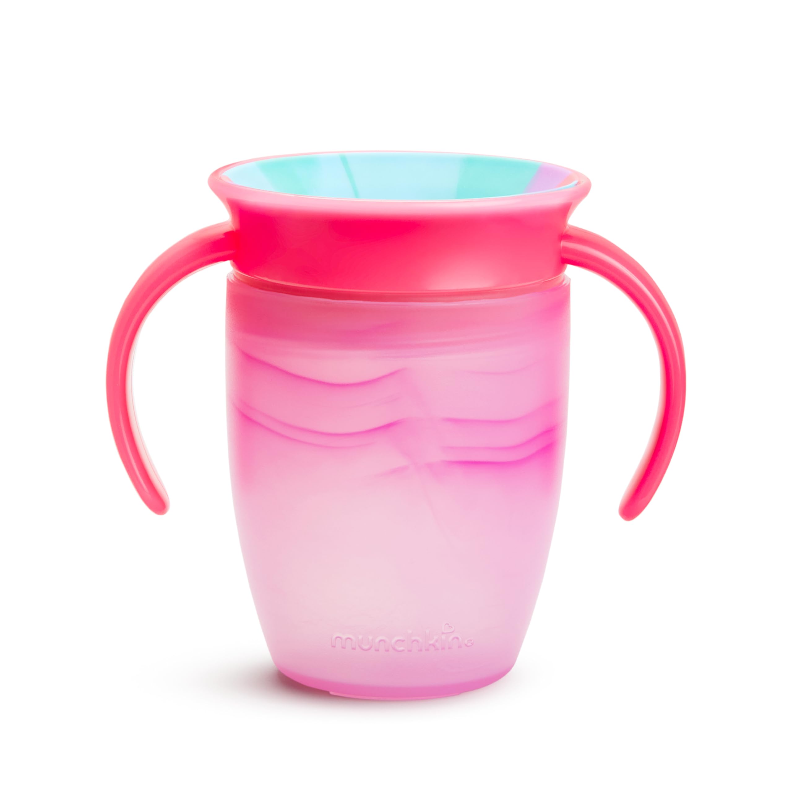 Entrenador Munchkin Miracle 360 De Sippy Cup, 200 Ml, Con Asas, Color Rosa - Venta Internacional.