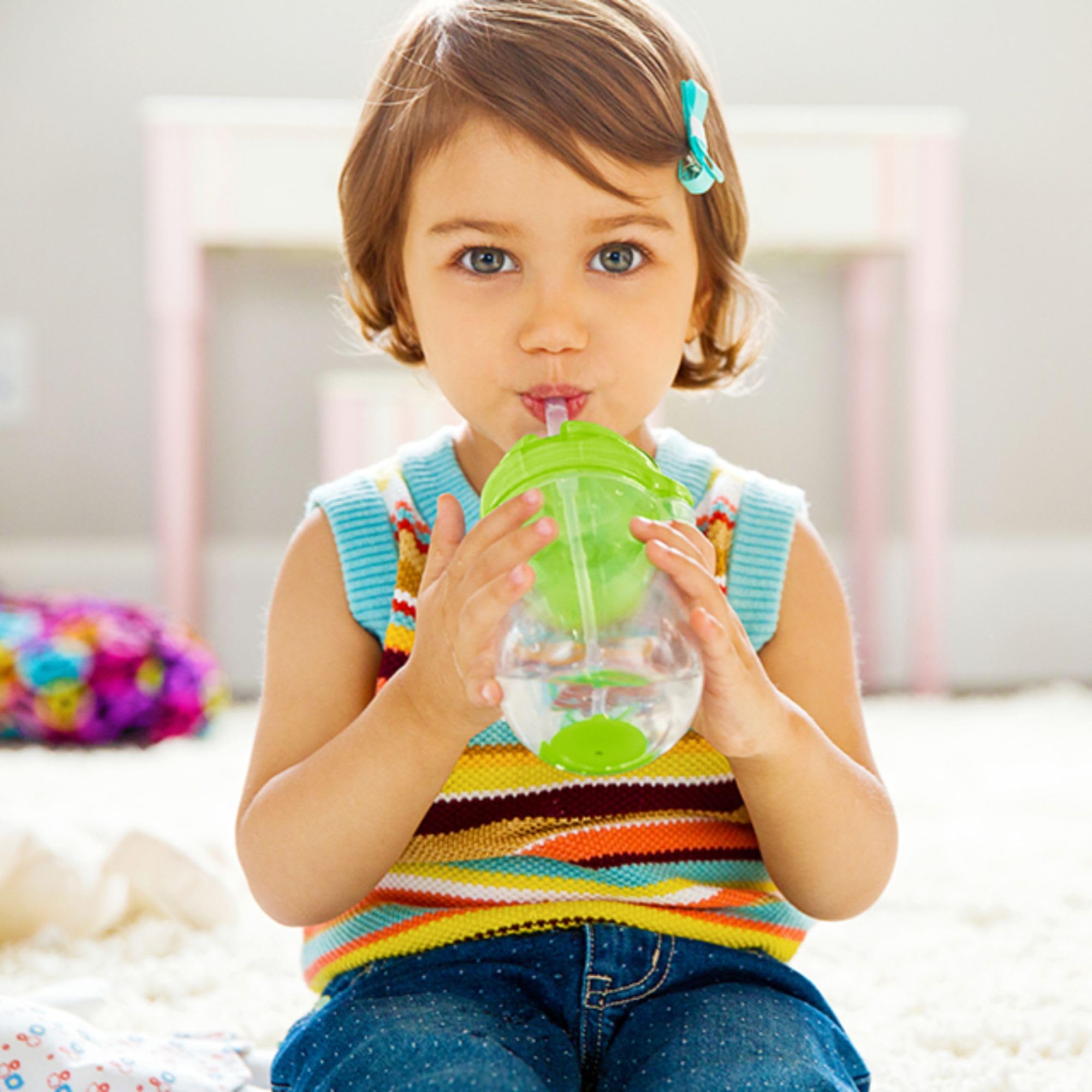 Foto 3 pulgar | Pajita Sippy Cup Munchkin Click Lock Para Cualquier Ángulo, 300 Ml - Venta Internacional.