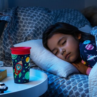 Foto 3 | Vaso Para Sorber Munchkin Miracle, 360 Grados, 270 Ml, Que Brilla En La Oscuridad - Venta Internacional.