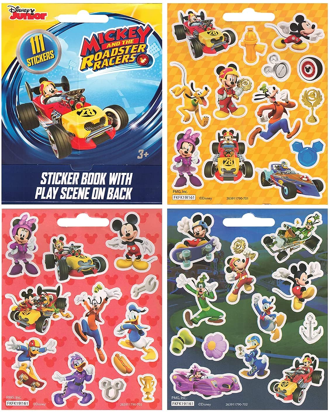 Foto 4 pulgar | Juego De Vasos Para Sorber De Mickey Mouse De Disney, Paquete De 6 Con Pegatinas De 480 Ml - Venta Internacional.