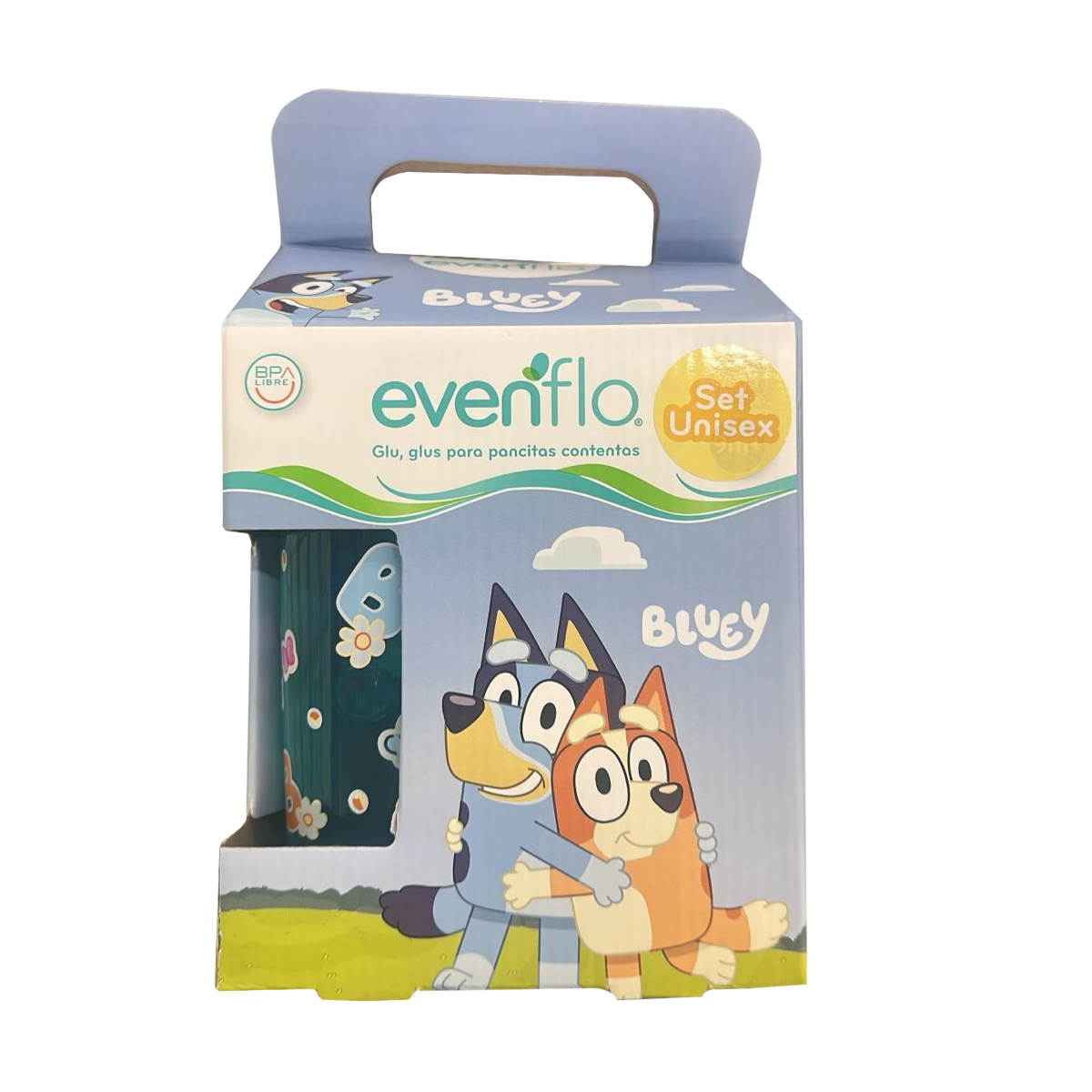 Foto 1 | Set Entrenador Evenflo Bluey 2 Tazas 2 Vasos Unisex
