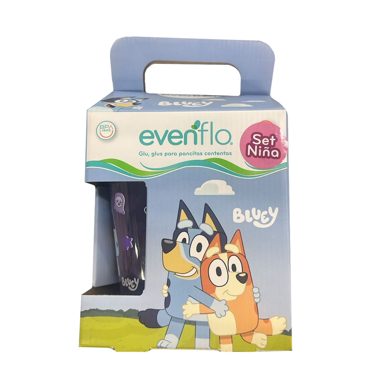 Foto 2 pulgar | Set Entrenador Evenflo Bluey 2 Tazas 2 Vasos Niña