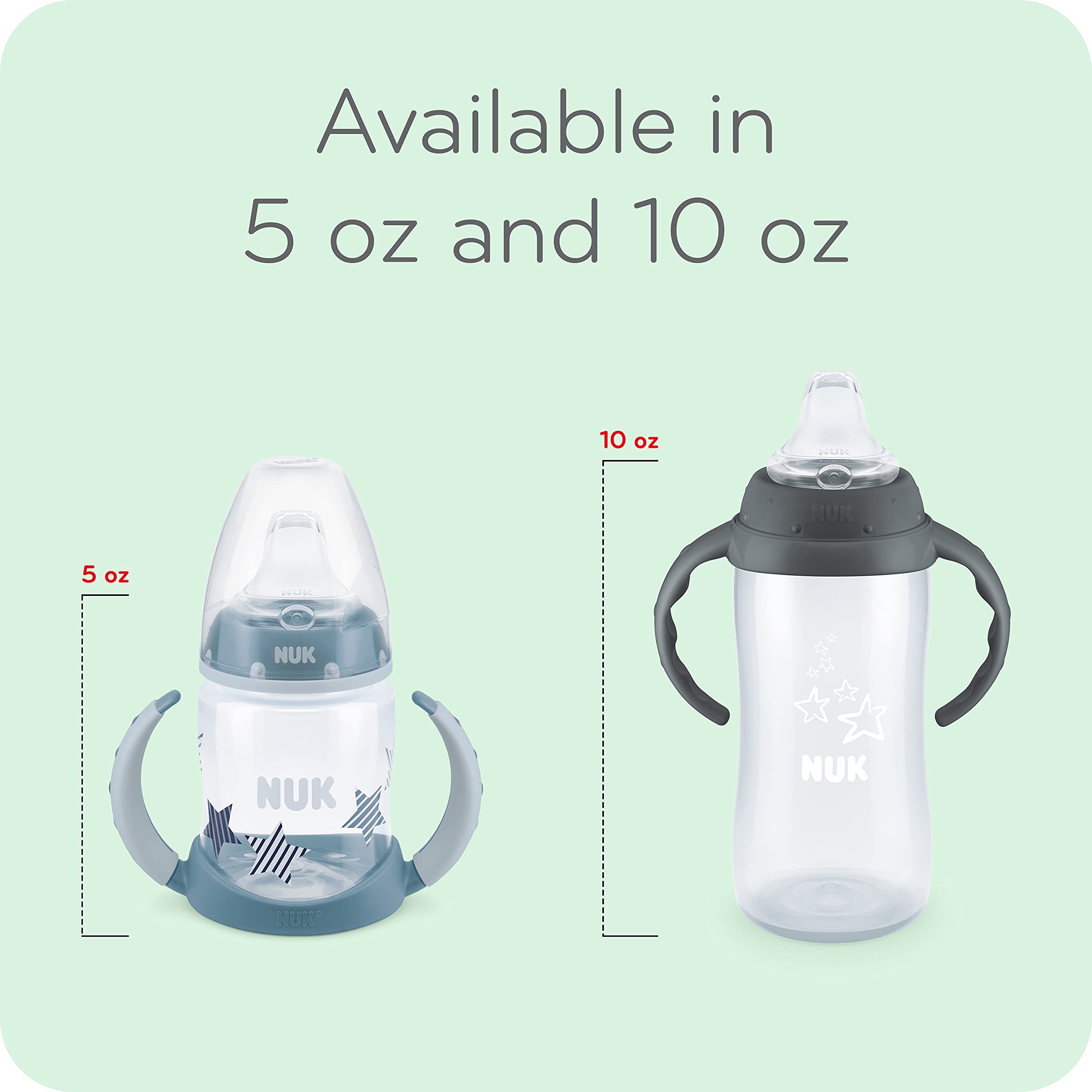 Foto 5 | Vaso para Bebé Nuk Disney a Prueba de Derrames 300 Ml - Venta Internacional