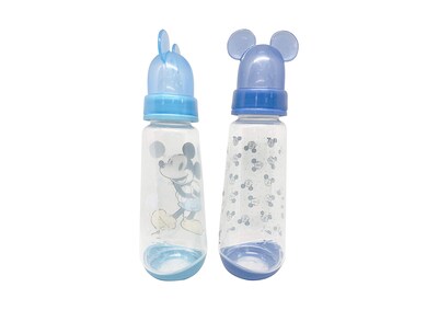 Foto 3 | Botella Disney Cudlie Mickey Mouse Baby Boy 270 Ml, Paquete De 2 - Venta Internacional.