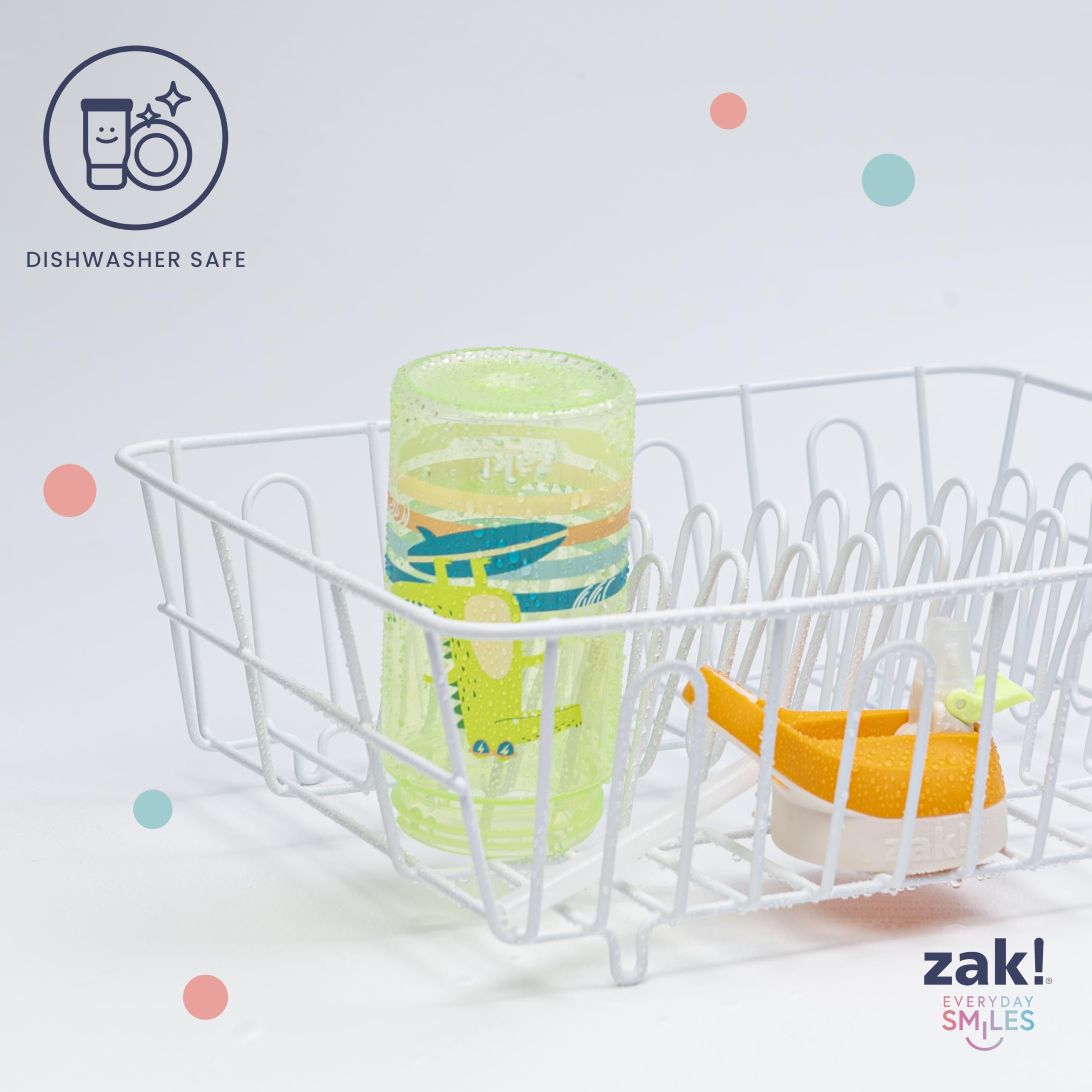 Foto 6 | Botella De Agua Zak Designs Bluey Atlantic Para Niños, 473 Ml, Paquete De 2 - Venta Internacional.