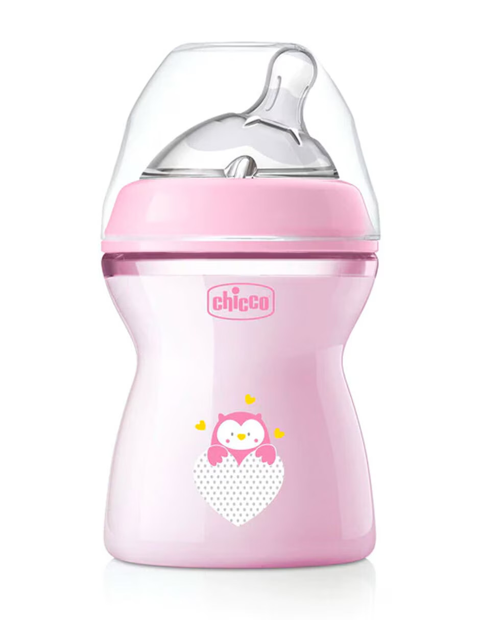 Foto 3 pulgar | Biberón Natural Feeling Color Rosa + Gratis Termo Güish De Regalo