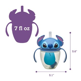 Foto 6 | Vaso Para Niños Pequeños The First Years Disney Lilo & Stitch, 200 Ml - Venta Internacional.