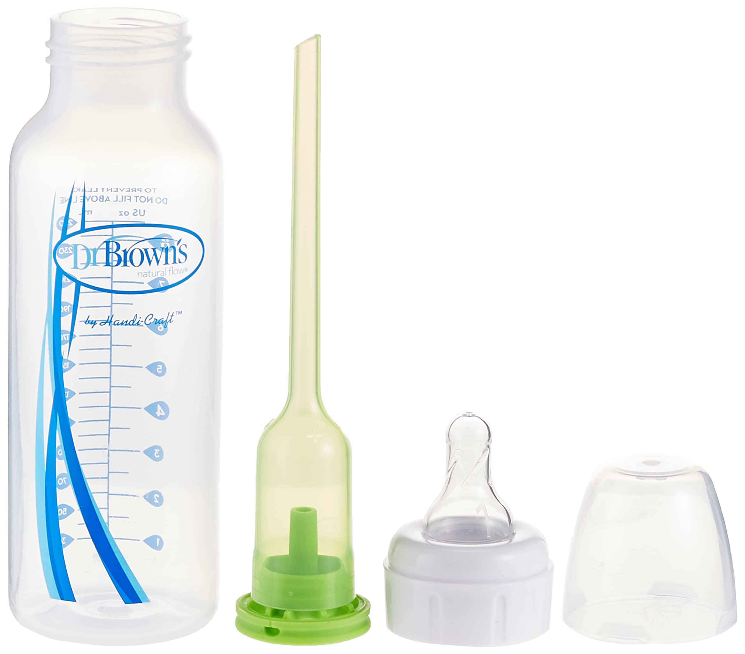Foto 4 pulgar | Botella Dr. Brown's Options Narrow De 240 Ml, Paquete De 3, Transparente - Venta Internacional.
