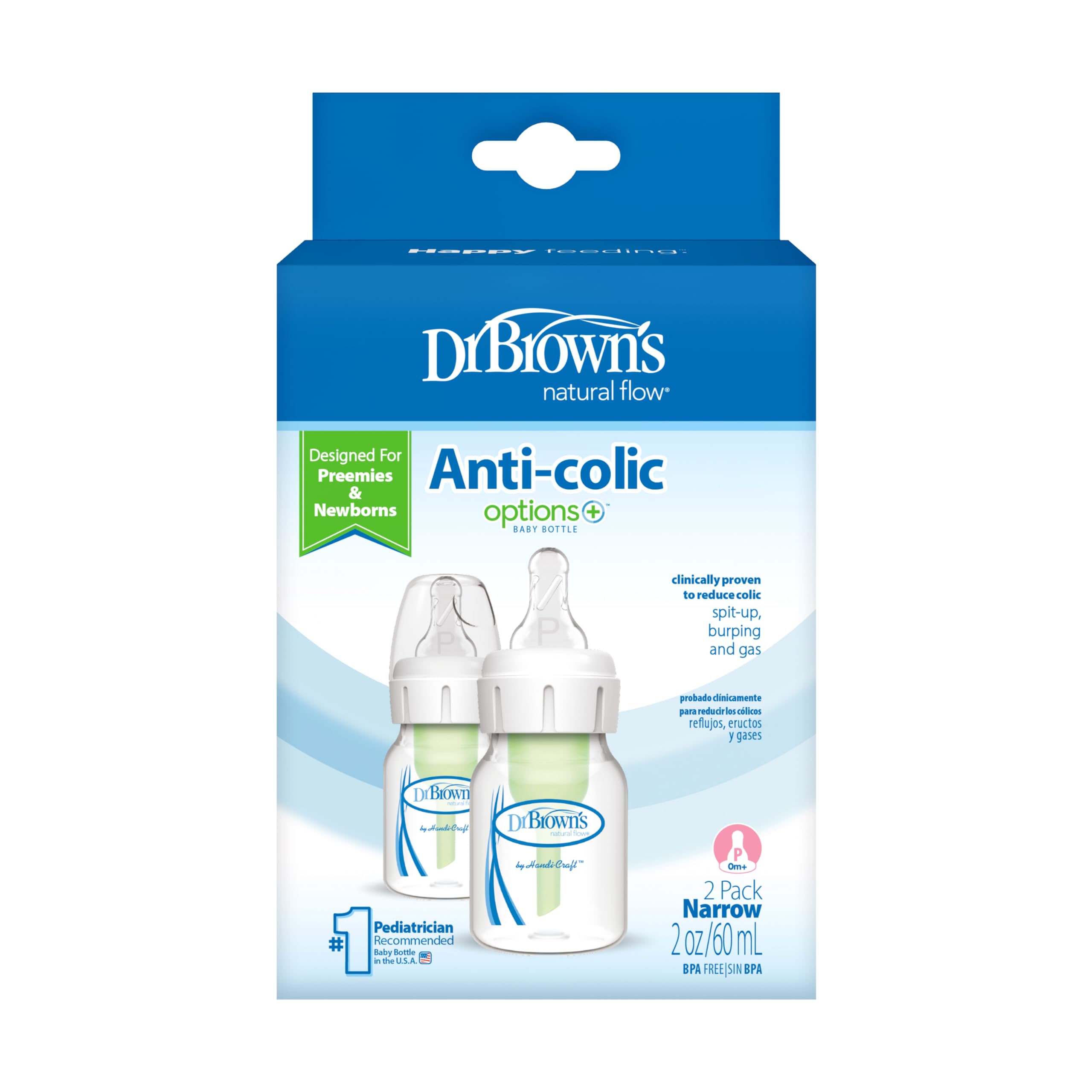 Foto 8 pulgar | Botellas Dr. Brown's Natural Flow, 60 Ml, Paquete De 2, Color Verde - Venta Internacional.