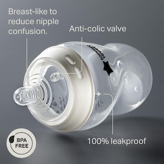 Foto 3 | Juego De Botellas Tommee Tippee Natural Start Sin Bpa, 240 Ml, 8 Piezas - Venta Internacional.