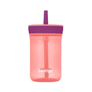 Foto 1 | Vaso Contigo Kids Leighton Straw De 400 Ml Con Tapa A Prueba De Derrames - Venta Internacional.