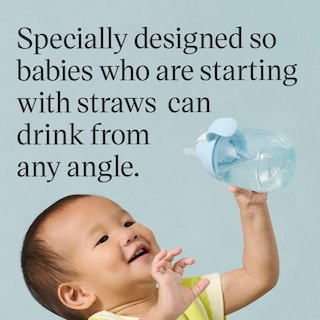 Foto 3 | Straw Cup Tommee Tippee Easy Transition, 300 Ml, 6 M+, Paquete De 2 - Venta Internacional.