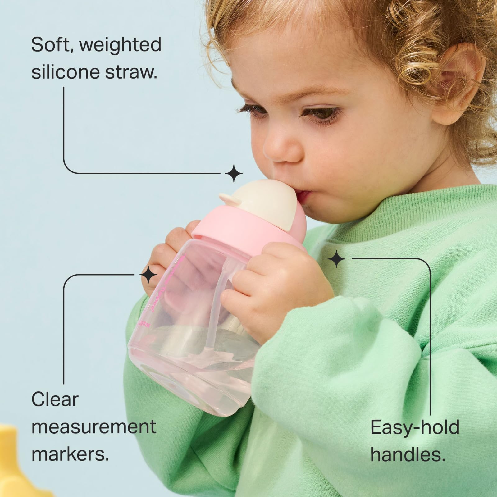 Foto 6 pulgar | Straw Cup Tommee Tippee Easy Transition, 300 Ml, 6 M+, Paquete De 2 - Venta Internacional.