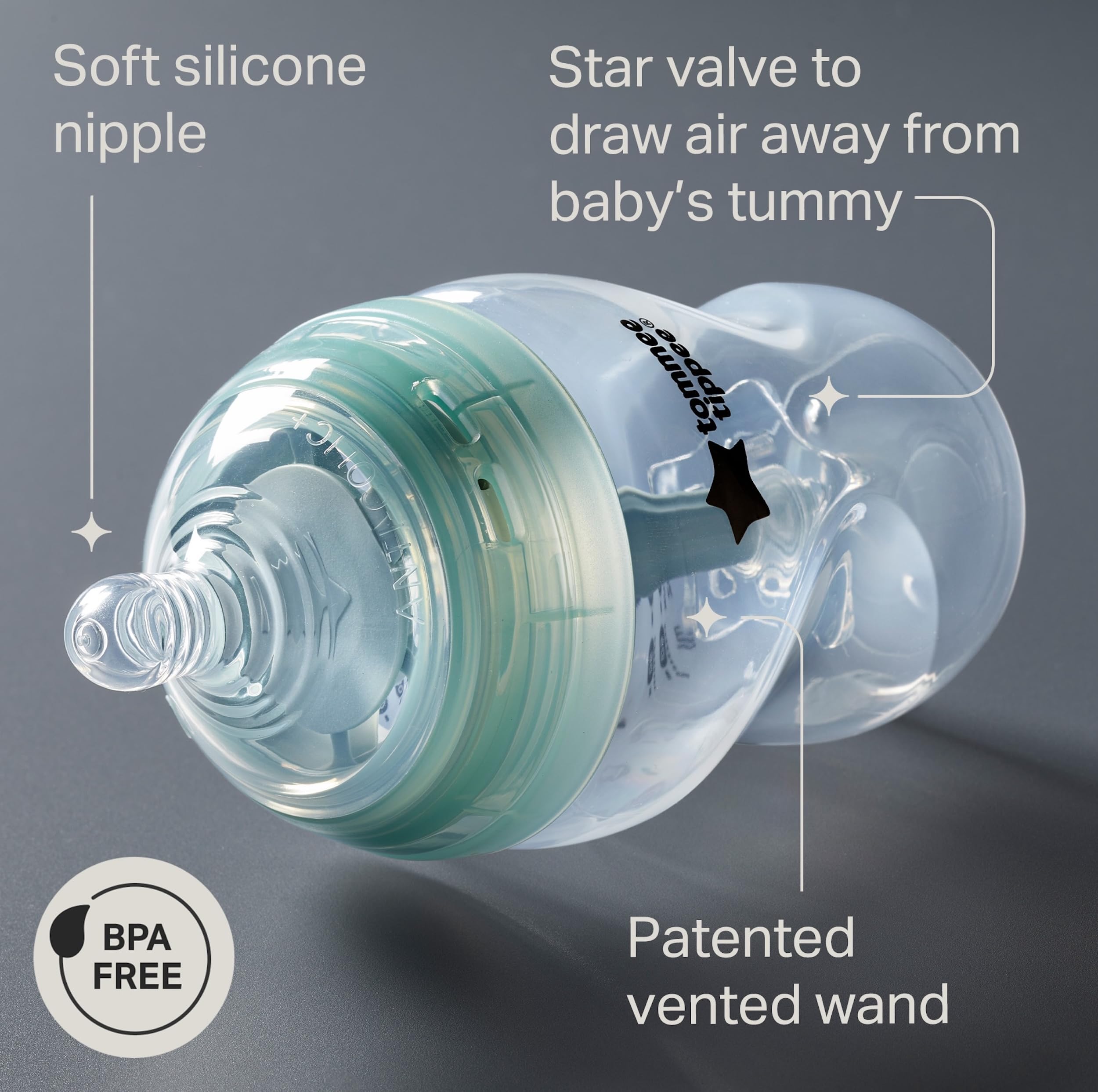 Foto 4 pulgar | Biberones Tommee Tippee Advanced Anticólicos, 150 Ml, 0 M+, Paquete De 2 - Venta Internacional.