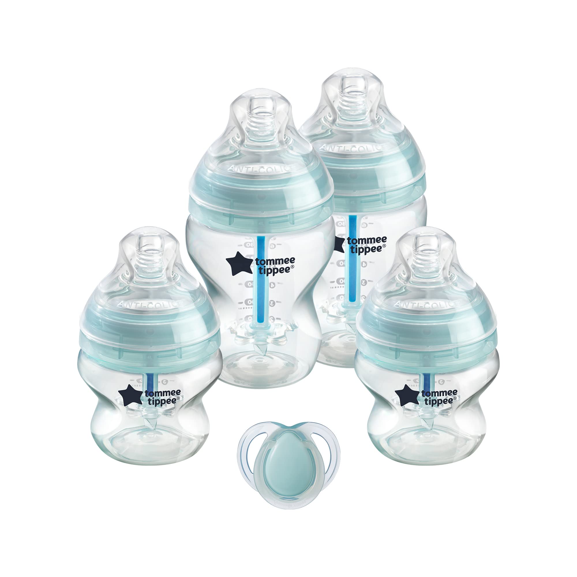 Set De Biberones Tommee Tippee Anticólicos Para Recién Nacidos Con Tetinas - Venta Internacional.