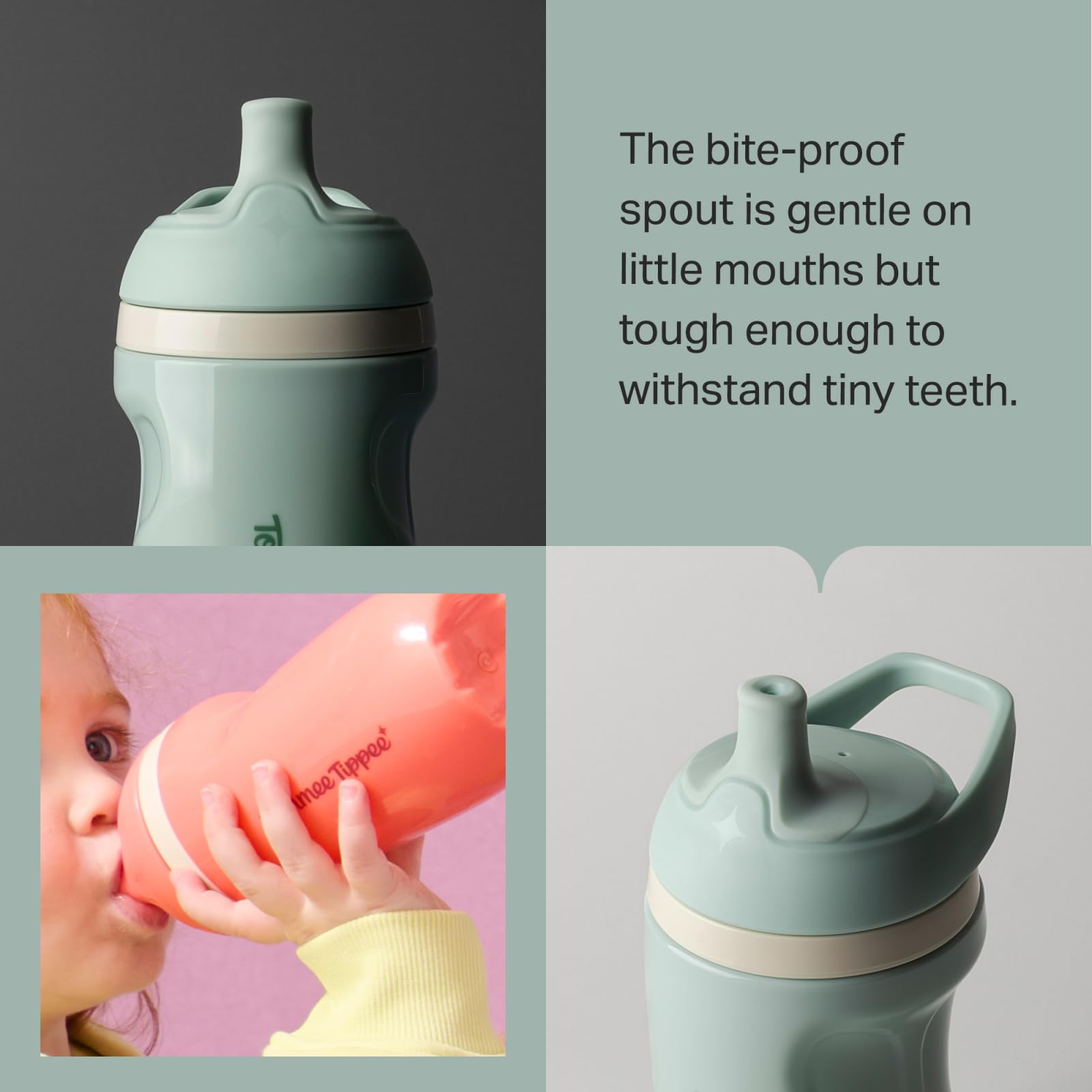 Foto 7 pulgar | Botella De Agua Para Niños Pequeños Tommee Tippee Insulated Sporty 270 Ml X2 - Venta Internacional.
