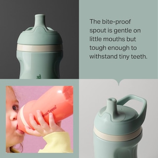 Foto 6 | Botella De Agua Para Niños Pequeños Tommee Tippee Insulated Sporty 270 Ml X2 - Venta Internacional.