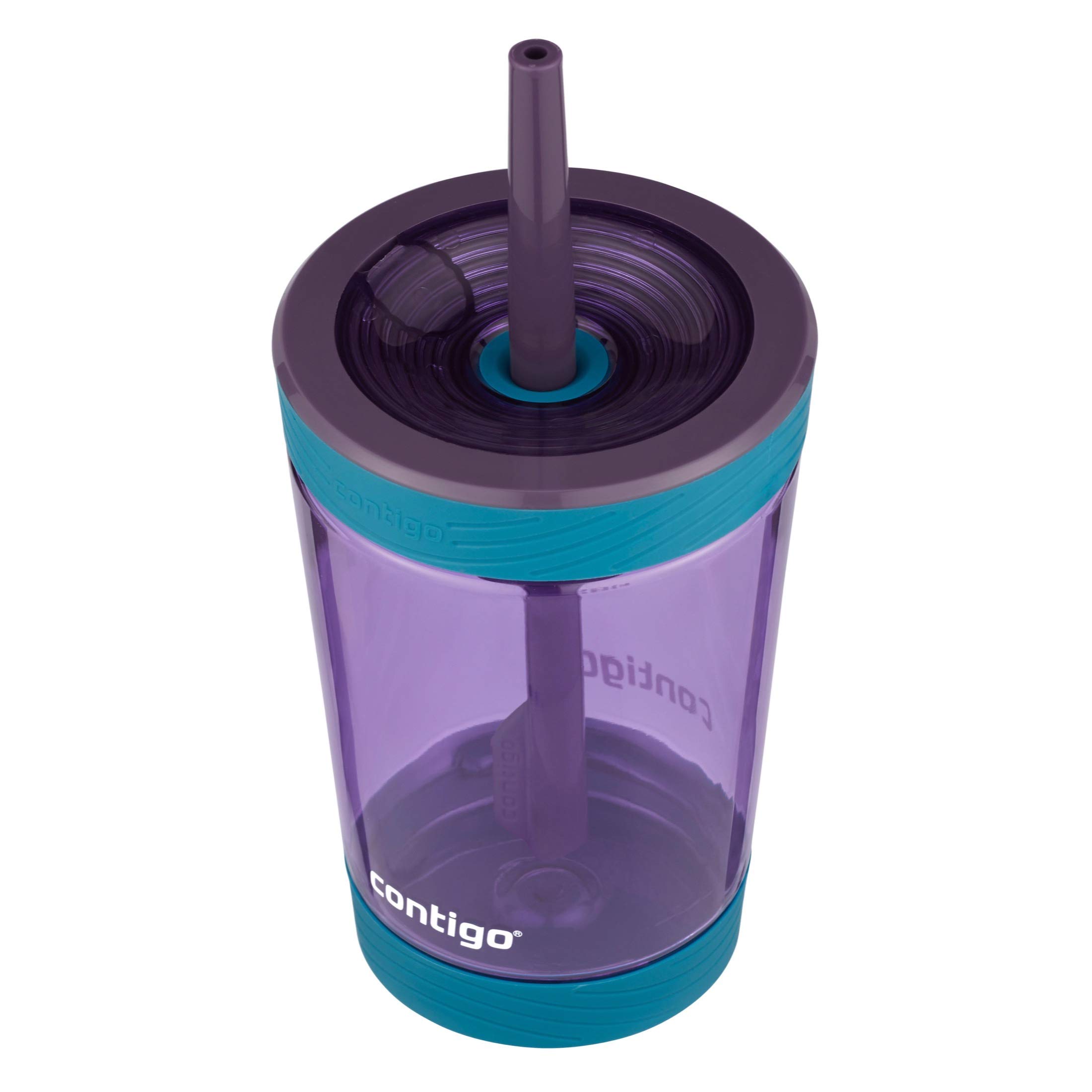 Foto 3 pulgar | Vaso Contigo Kids A Prueba De Derrames De 400 Ml Con Pajita Sin Bpa - Venta Internacional.