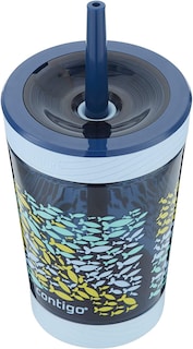 Foto 2 | Vaso Contigo Kids A Prueba De Derrames, 420 Ml, Berenjena Con Sirena - Venta Internacional.
