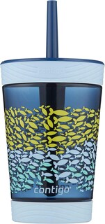 Foto 4 | Vaso Contigo Kids A Prueba De Derrames, 420 Ml, Berenjena Con Sirena - Venta Internacional.