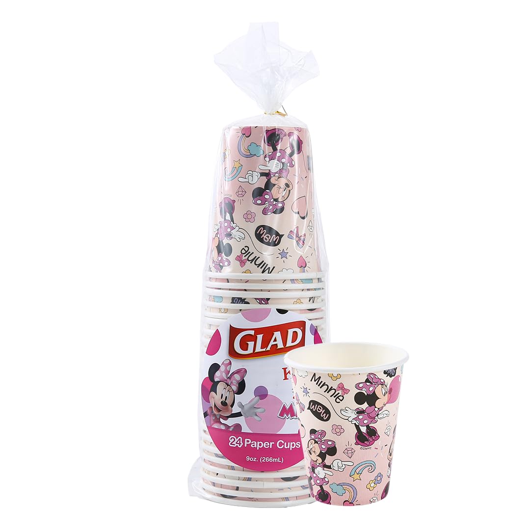 Foto 2 pulgar | Vasos De Papel Glad Para Niños Disney Mickey & Friends, 250 Ml, 24 Unidades - Venta Internacional.
