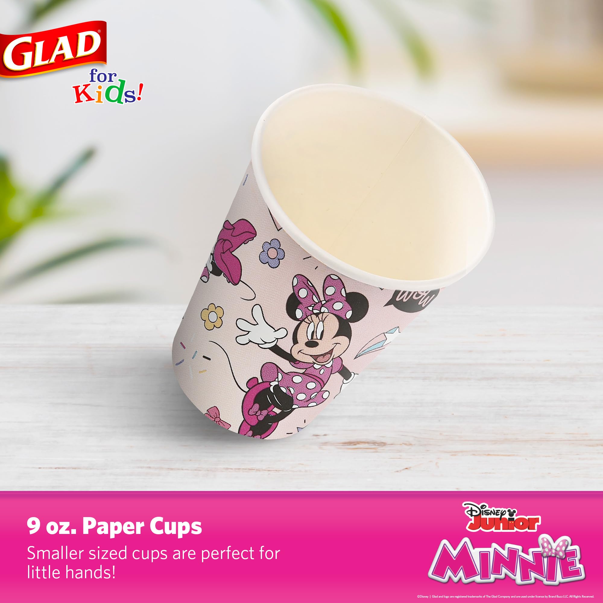 Foto 3 pulgar | Vasos De Papel Glad Para Niños Disney Mickey & Friends, 250 Ml, 24 Unidades - Venta Internacional.