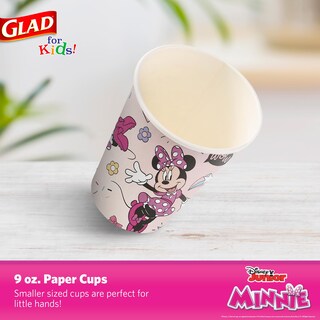 Foto 2 | Vasos De Papel Glad Para Niños Disney Mickey & Friends, 250 Ml, 24 Unidades - Venta Internacional.