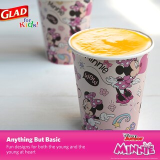 Foto 3 | Vasos De Papel Glad Para Niños Disney Mickey & Friends, 250 Ml, 24 Unidades - Venta Internacional.