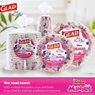 Foto 6 | Vasos De Papel Glad Para Niños Disney Mickey & Friends, 250 Ml, 24 Unidades - Venta Internacional.