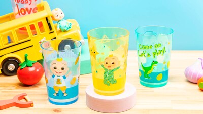 Foto 3 | Set De Vasos Para Anidar, Zak Designs, Cocomelon Kids, 430 Ml, Paquete De 4 - Venta Internacional.