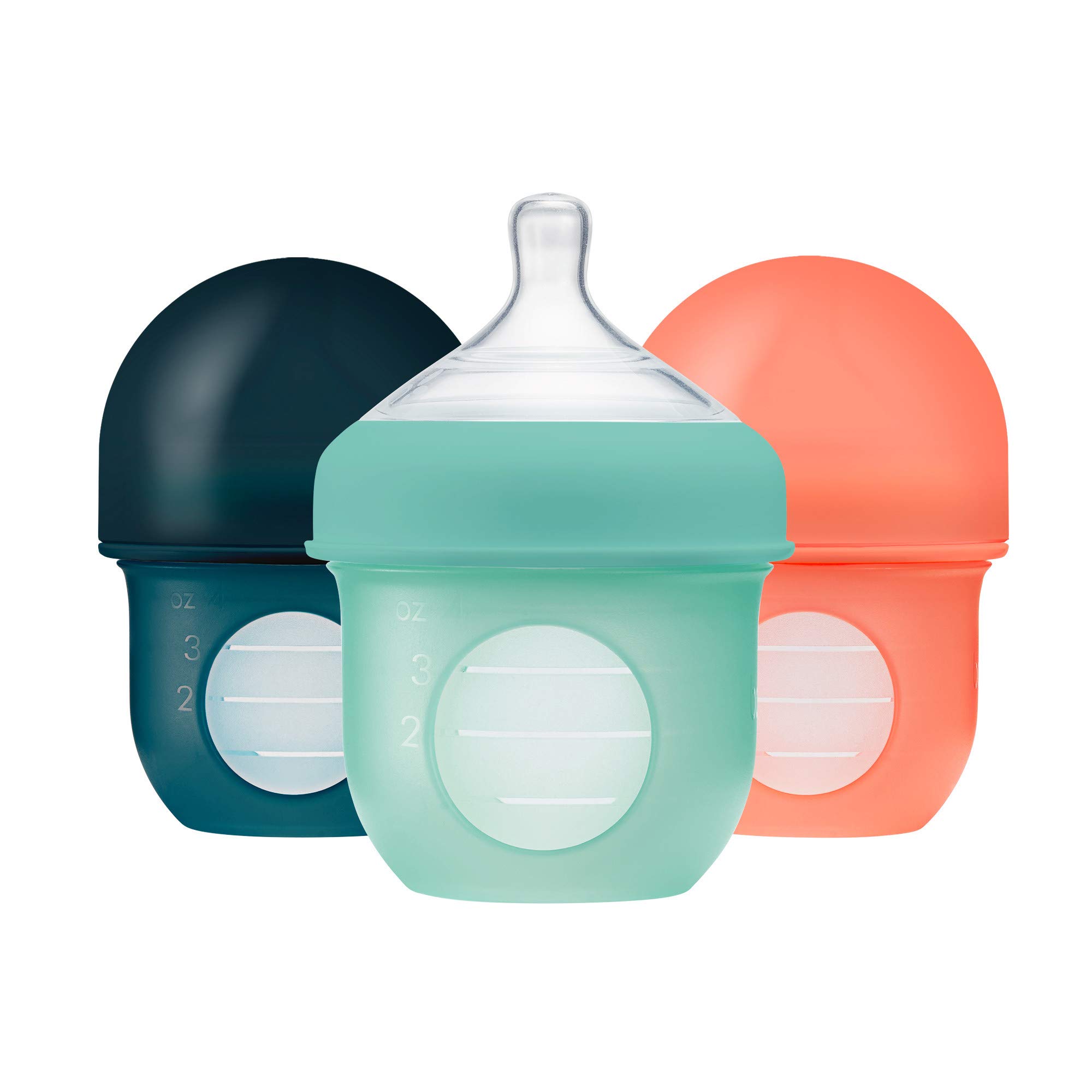 Foto 1 | Botella Boon Nursh, Bolsa Reutilizable De Silicona, 120 Ml, Paquete De 3 - Venta Internacional.