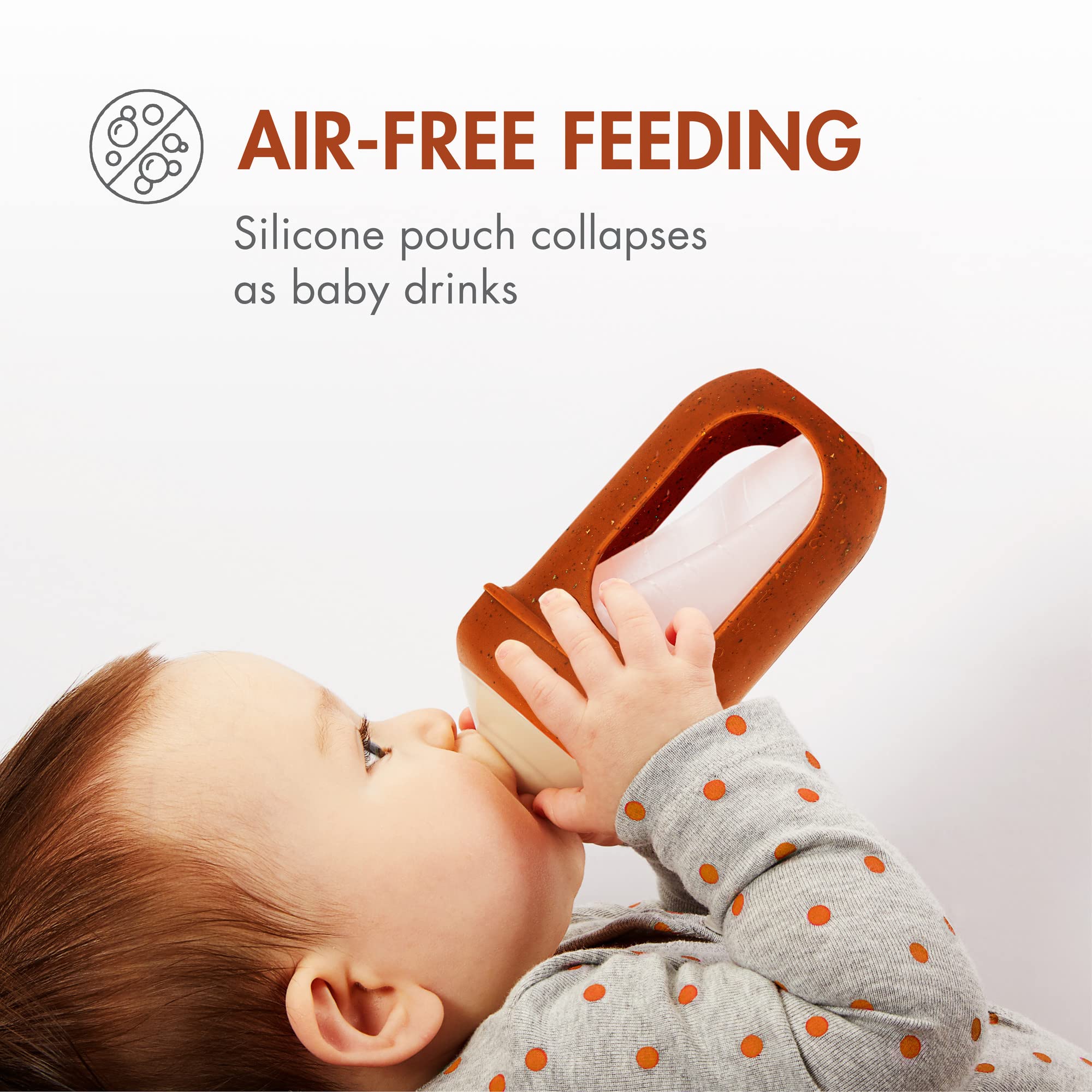 Foto 3 pulgar | Bolsa De Silicona Reutilizable Para Biberones Boon Nursh, 240 Ml, 3-6 M - Venta Internacional.