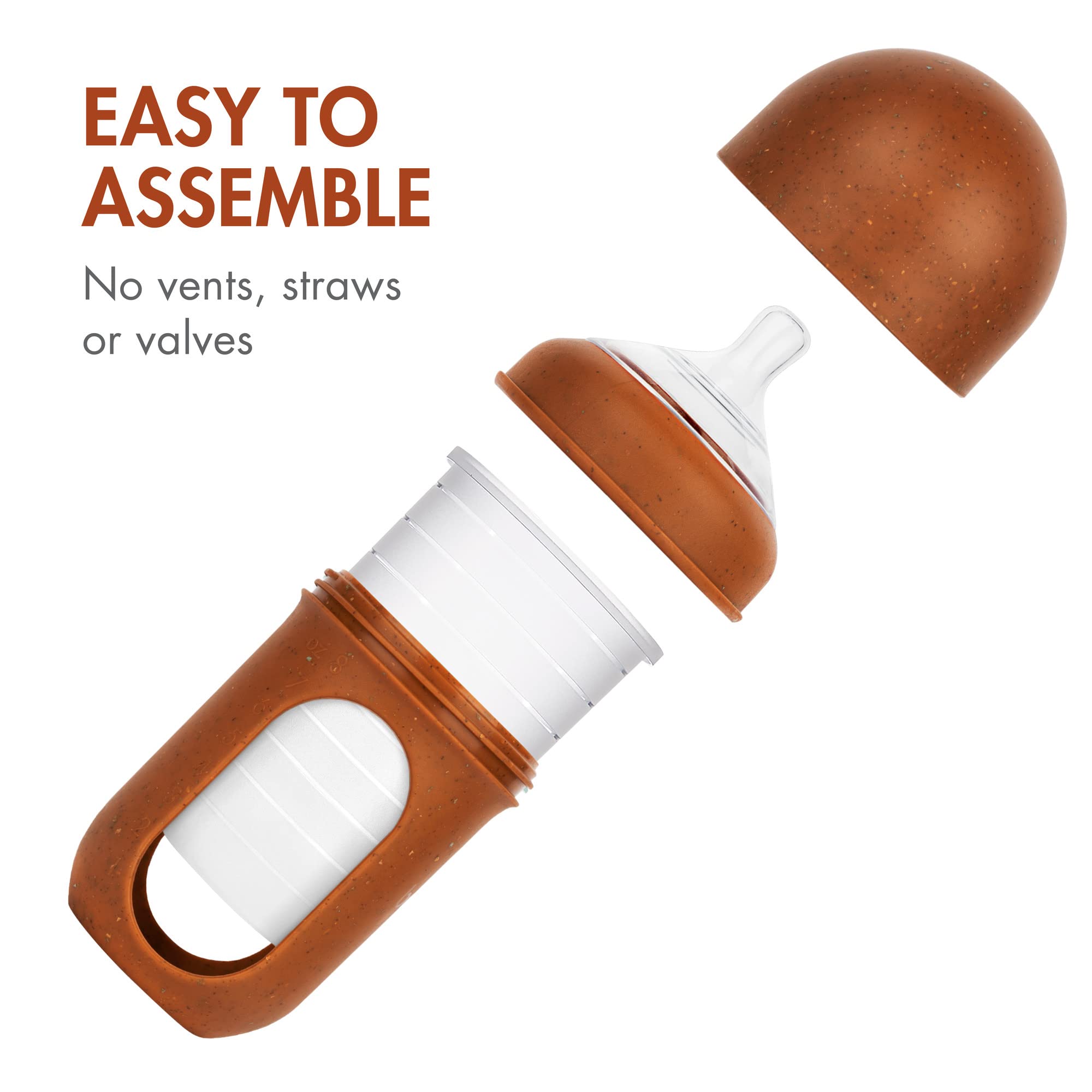 Foto 4 pulgar | Bolsa De Silicona Reutilizable Para Biberones Boon Nursh, 240 Ml, 3-6 M - Venta Internacional.