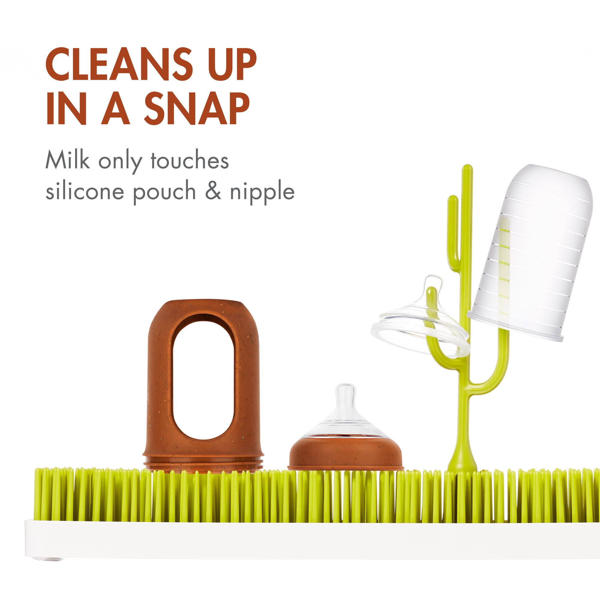Foto 5 pulgar | Bolsa De Silicona Reutilizable Para Biberones Boon Nursh, 240 Ml, 3-6 M - Venta Internacional.