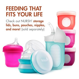 Foto 6 | Bolsa De Silicona Reutilizable Para Biberones Boon Nursh, 240 Ml, 3-6 M - Venta Internacional.
