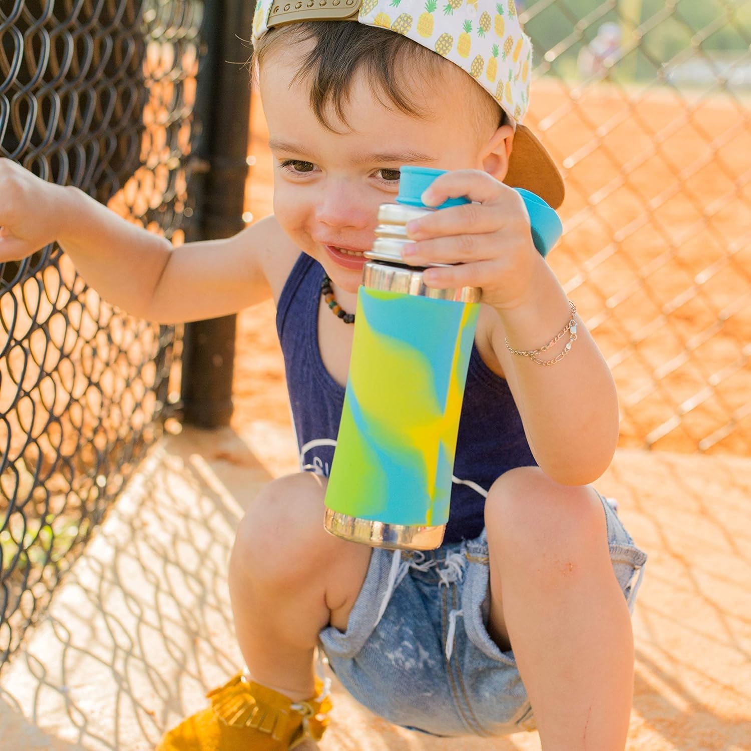 Foto 8 pulgar | Botella Pura Sport Mini De 325 Ml Con Funda Y Tapa De Silicona Para Niños - Venta Internacional.