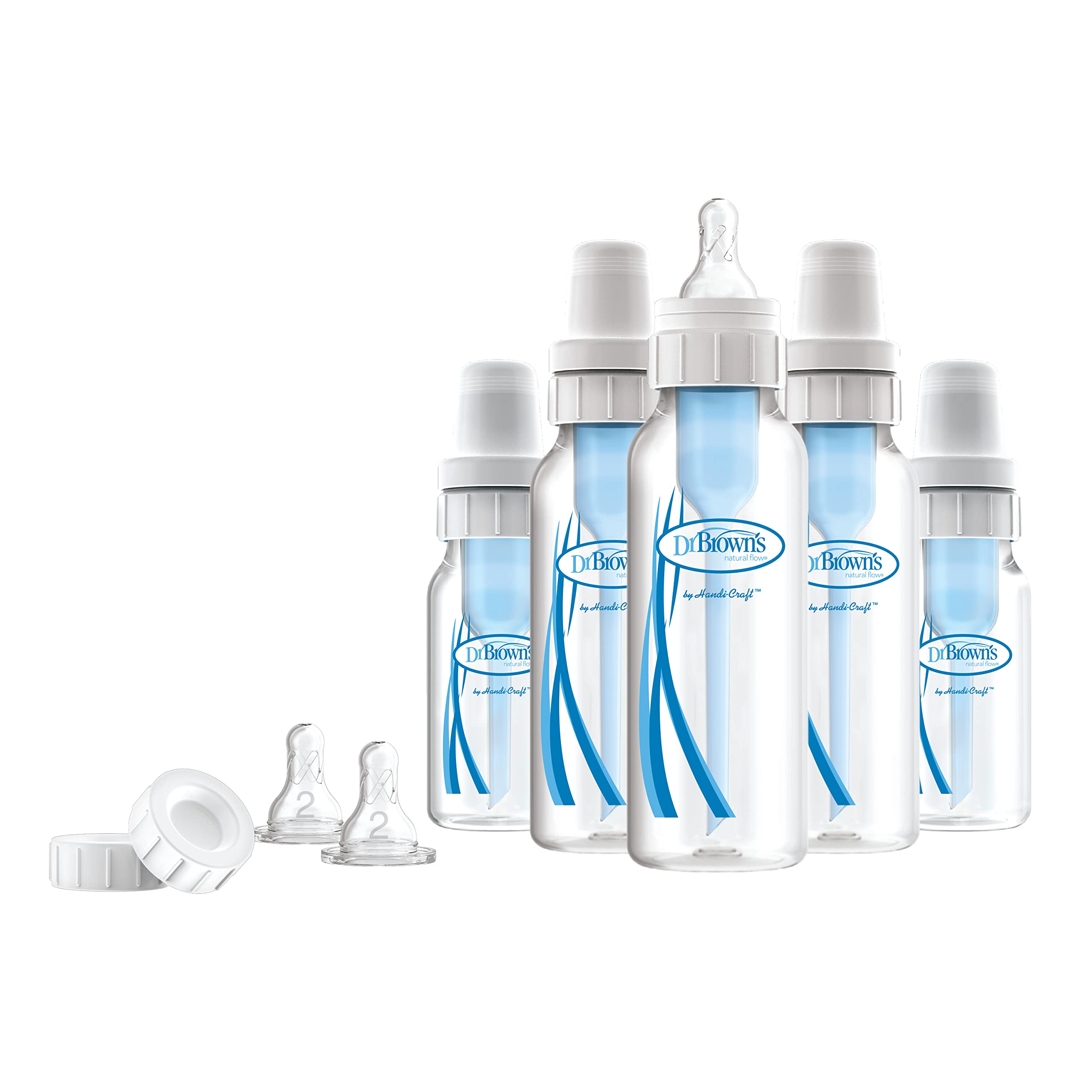 Set De Biberones Dr. Brown's Natural Flow Anti-colic 0m+ - Venta Internacional.