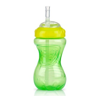 Foto 3 | Sippy Cup Nuby, Antiderrame, Con Pajita Flexible, 300 Ml, Para Niños De 12 O Más Meses, Paquete De 3 - Venta Intern