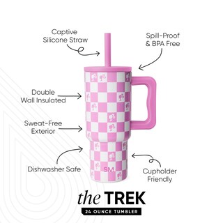 Foto 3 | Vaso Sencillo Y Moderno Para Barbie Kids, 710 Ml, Acero Inoxidable - Venta Internacional.