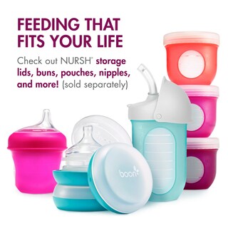 Foto 6 | Bolsa De Silicona Reutilizable Para Biberones Boon Nursh, 240 Ml, 3-6 M - Venta Internacional.