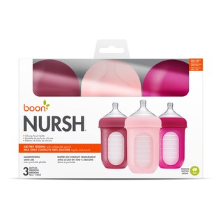 Foto 7 | Bolsa De Silicona Reutilizable Para Biberones Boon Nursh, 240 Ml, 3-6 M - Venta Internacional.
