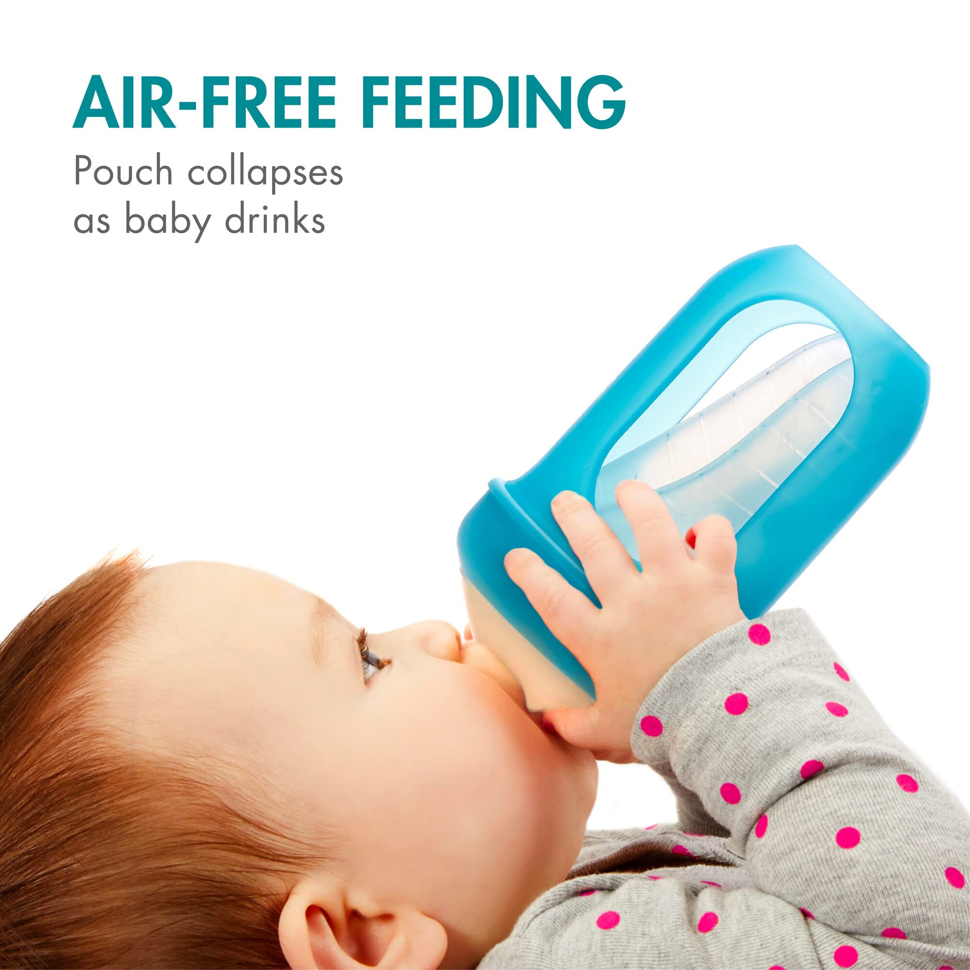 Foto 3 pulgar | Bolsa De Silicona Reutilizable Para Biberones Boon Nursh, 240 Ml, 3-6 M - Venta Internacional.