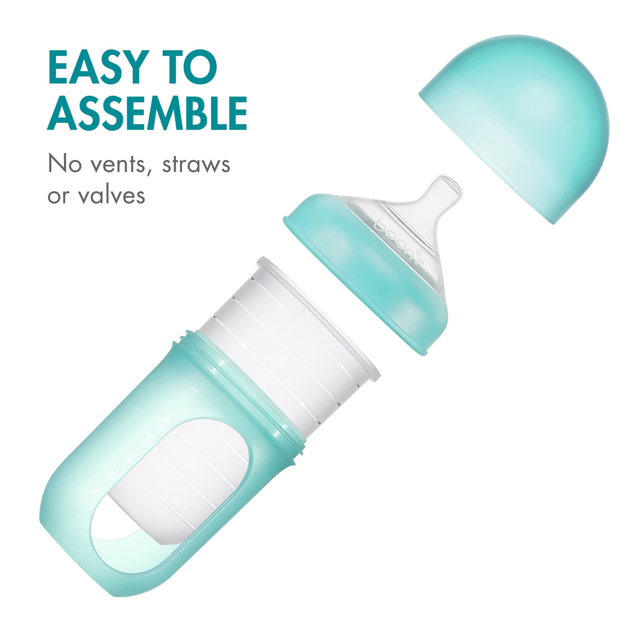 Foto 4 pulgar | Bolsa De Silicona Reutilizable Para Biberones Boon Nursh, 240 Ml, 3-6 M - Venta Internacional.